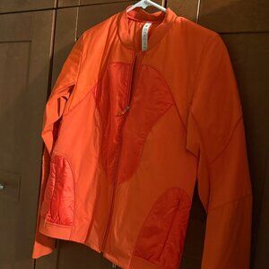$298 LULULEMON Polar Pace Autumn Red Run Jacket Size 6 NWT